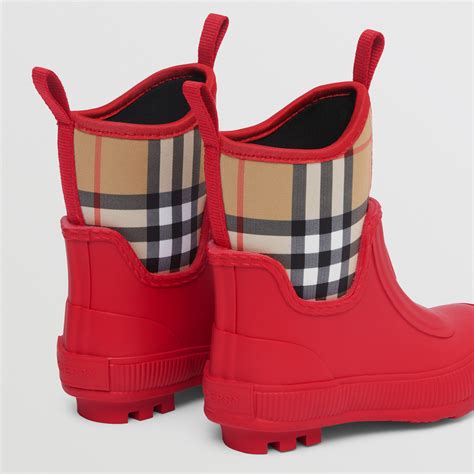 rain boot socks burberry|Burberry neoprene rain boots.